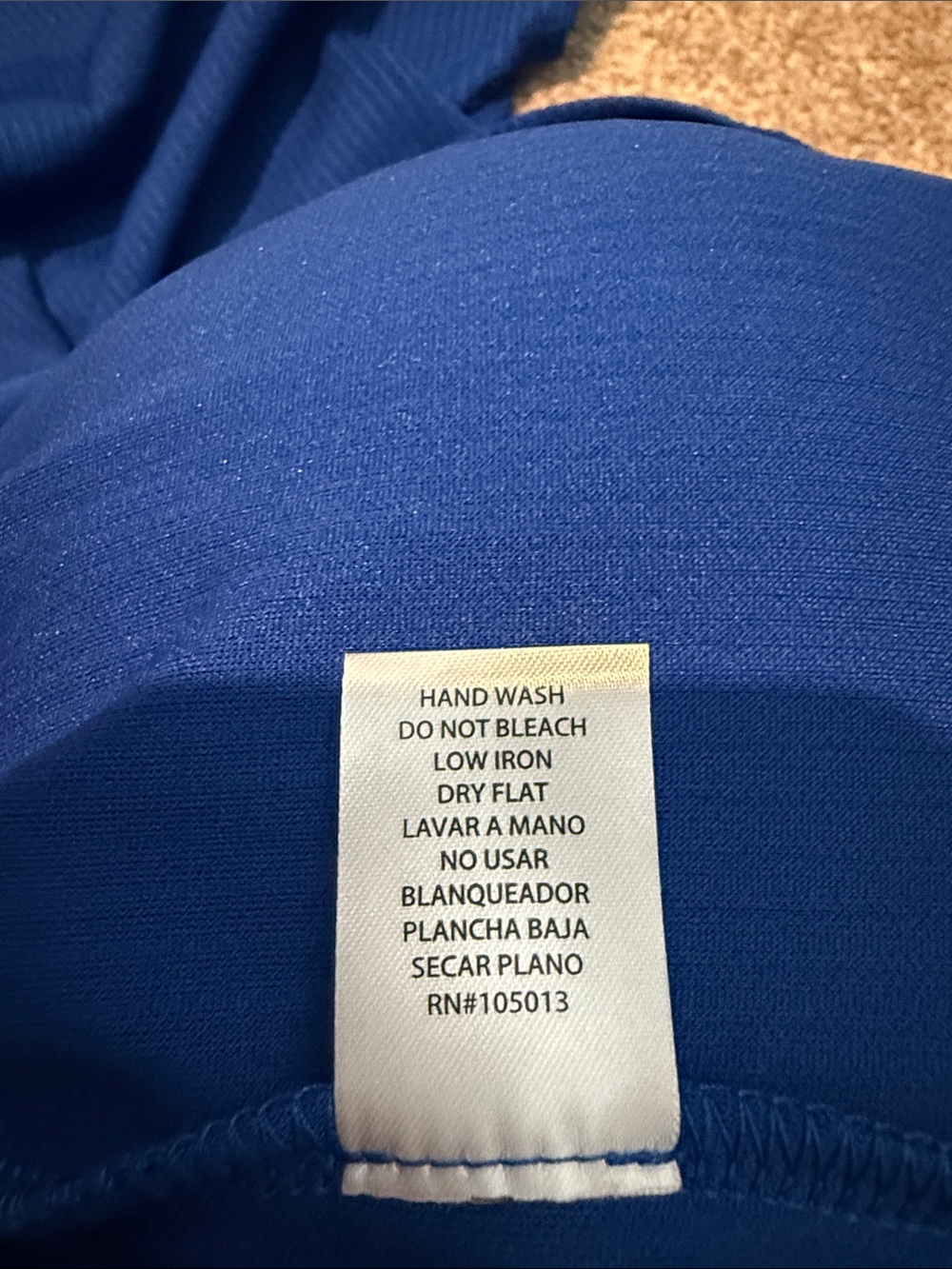 Dear Scarlett Women’s Royal Blue Top - Picture 5 of 5